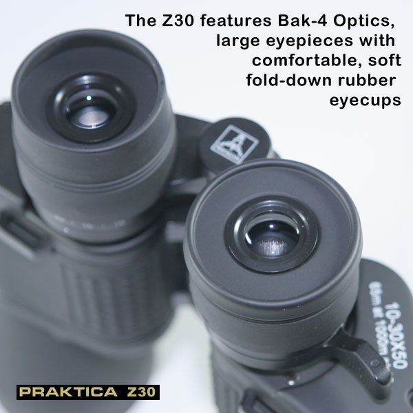 Praktica Z30 10 to 30 x 50 GA high powered zoom binocular